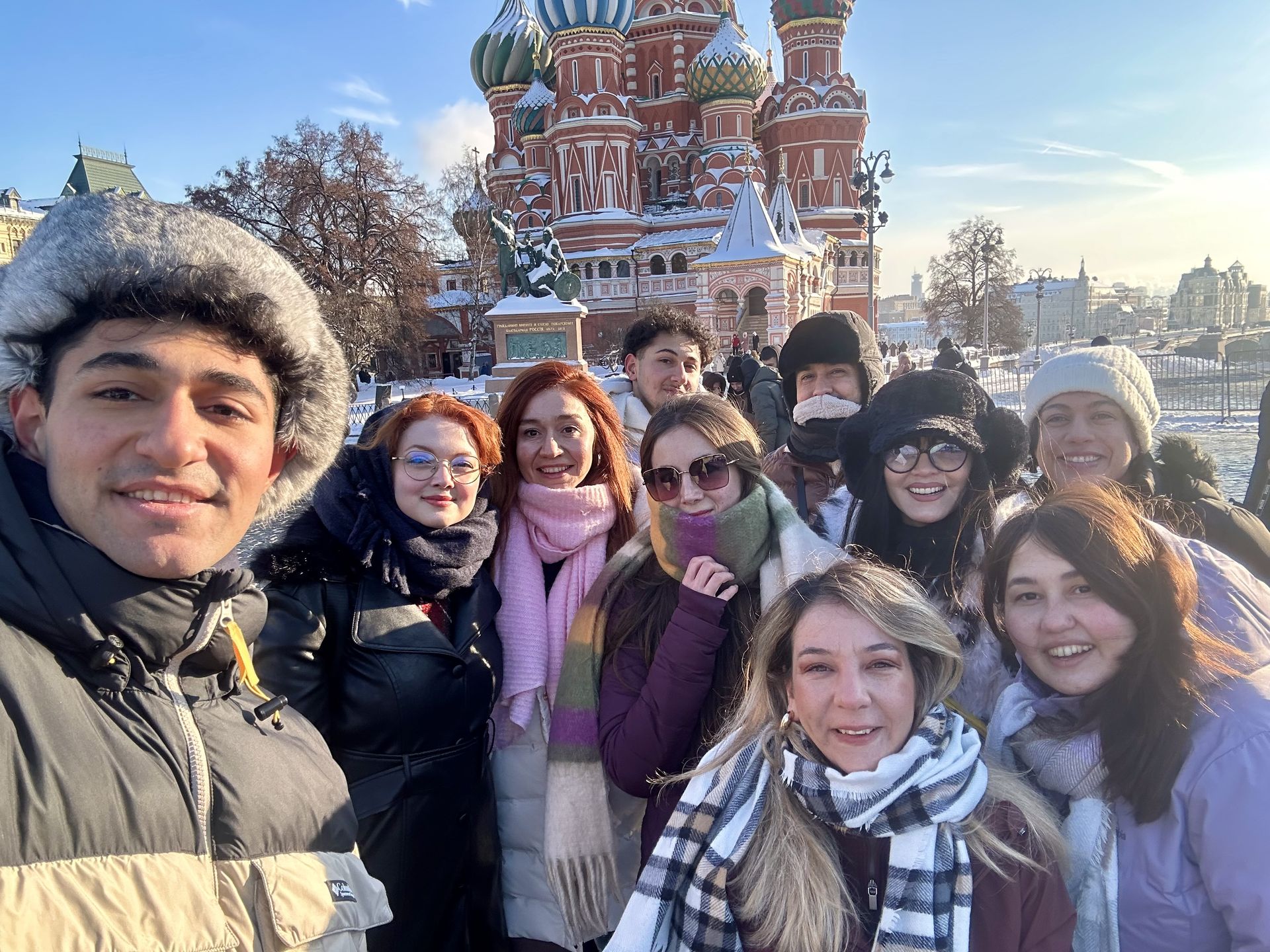 Kızıl Meydan selfie